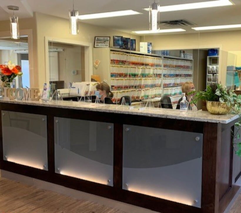 Reception Area of Bayview Dental